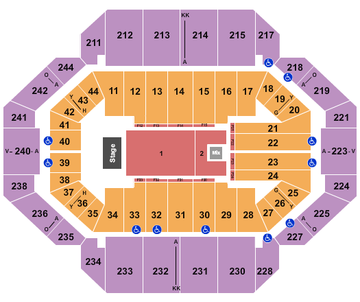 Rupp Arena At Central Bank Center Adam Sandler Seating Chart